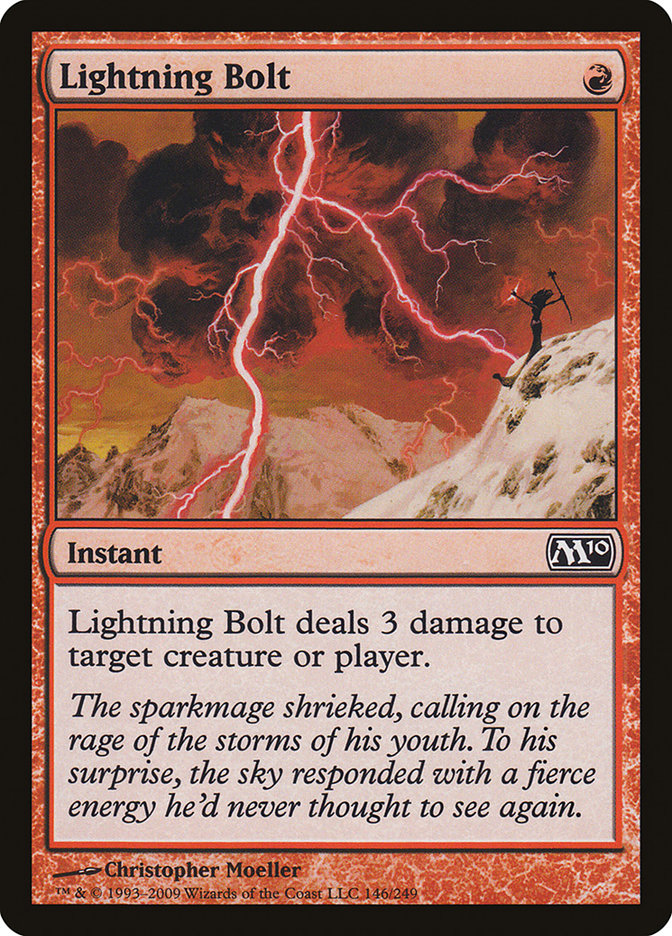 Lightning Bolt [Magic 2010] | Golgari Games