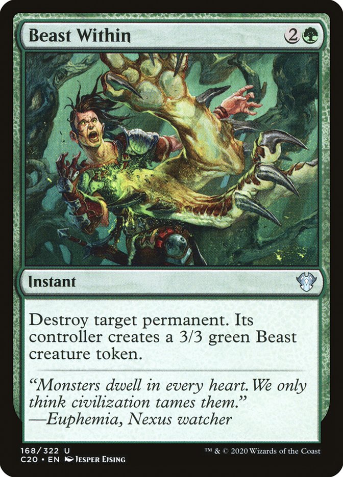 Beast Within [Commander 2020] | Golgari Games