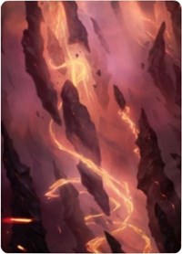 Mountain 1 Art Card [Zendikar Rising Art Series] | Golgari Games