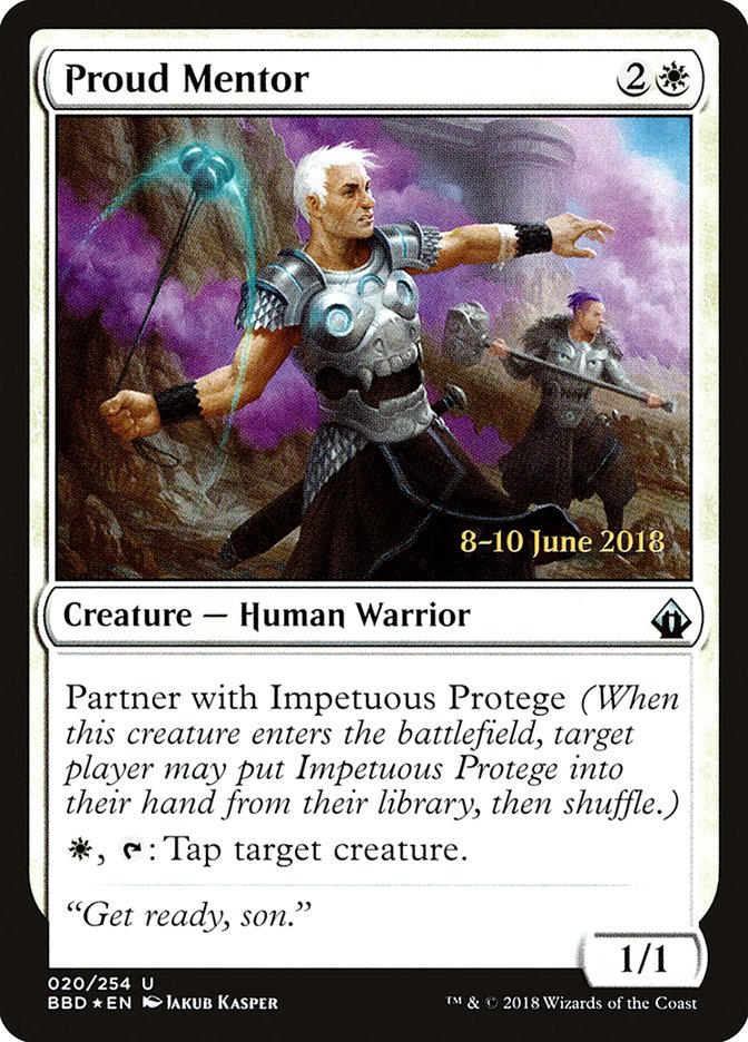 Proud Mentor [Battlebond Prerelease Promos] | Local Legends