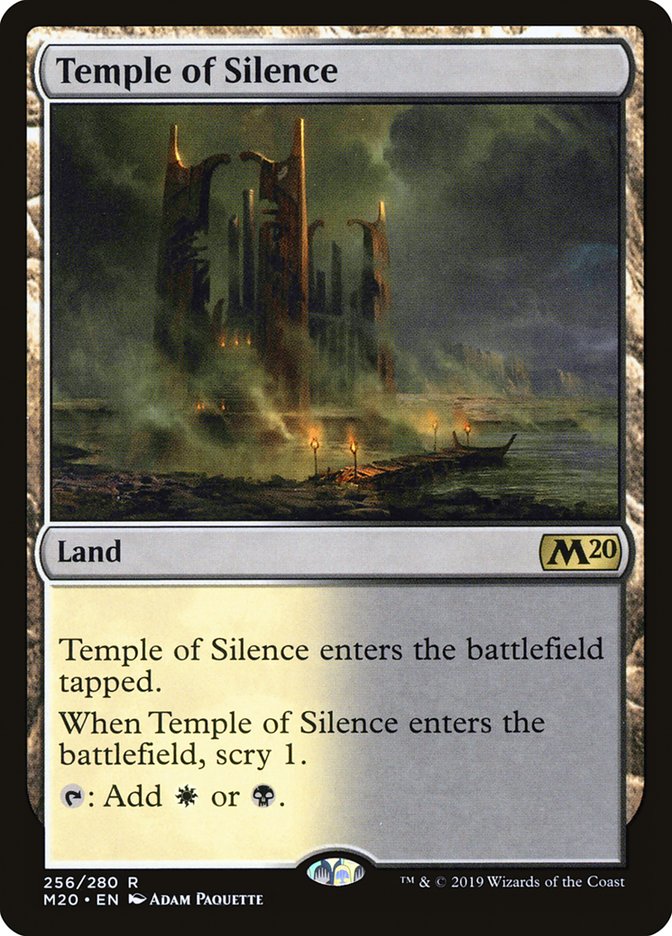 Temple of Silence [Core Set 2020] | Local Legends