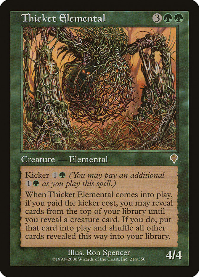 Thicket Elemental [Invasion] | Local Legends