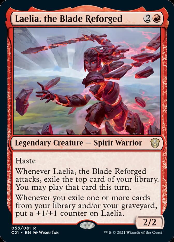 Laelia, the Blade Reforged [Commander 2021] | Golgari Games