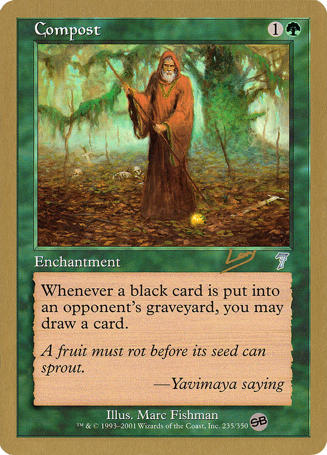 Compost (Raphael Levy) (SB) [World Championship Decks 2002] | Golgari Games