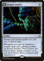 Primal Amulet // Primal Wellspring [Ixalan] | Local Legends