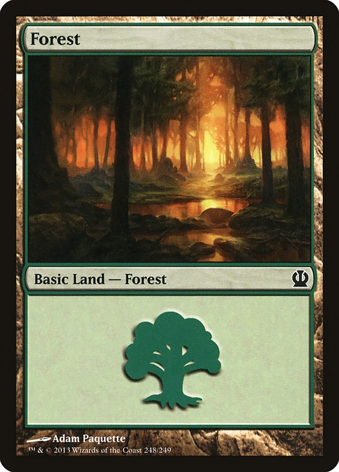 Forest (248) [Theros] | Local Legends