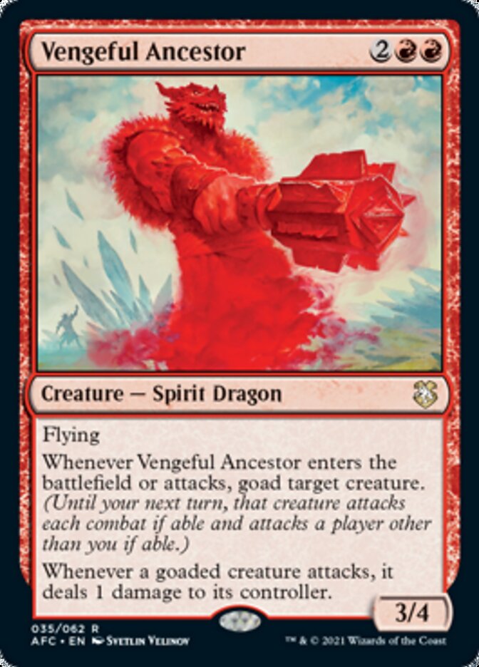 Vengeful Ancestor [Dungeons & Dragons: Adventures in the Forgotten Realms Commander] | Local Legends