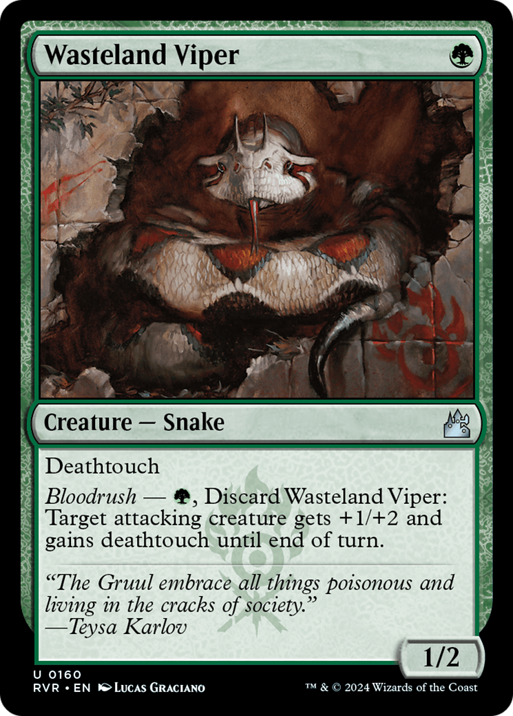 Wasteland Viper [Ravnica Remastered] | Local Legends