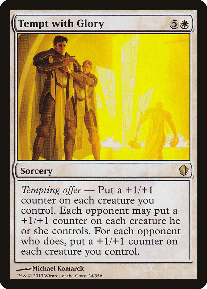 Tempt with Glory [Commander 2013] | Local Legends