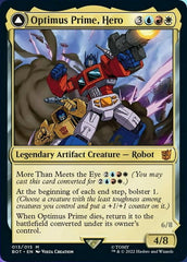 Optimus Prime, Hero // Optimus Prime, Autobot Leader [Universes Beyond: Transformers] | Golgari Games