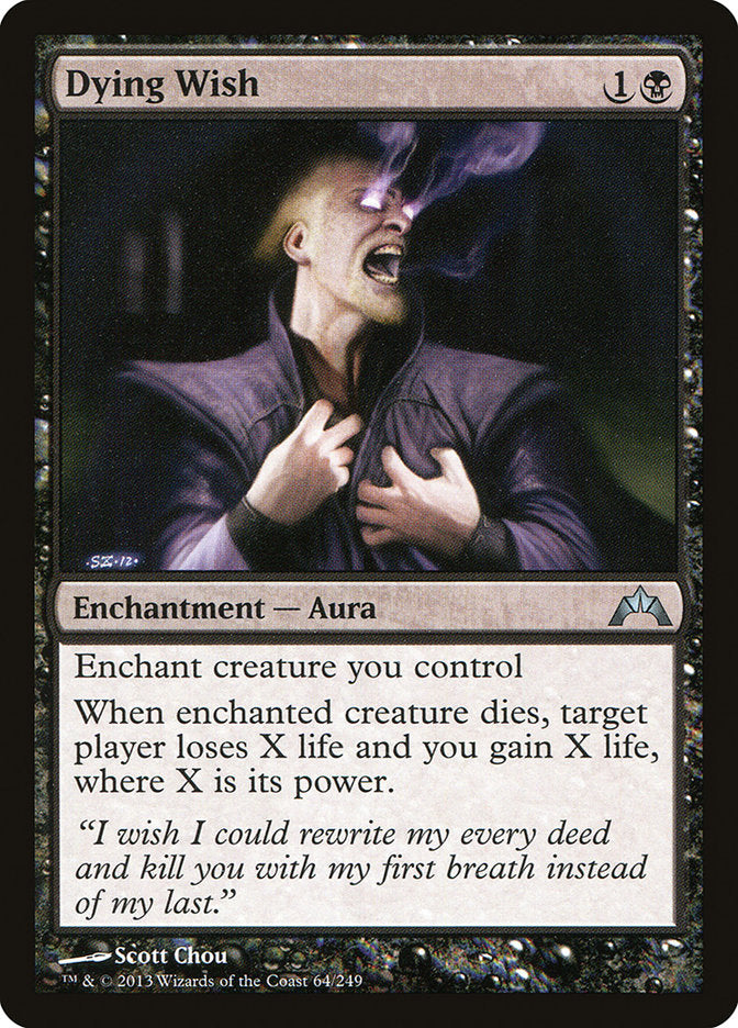 Dying Wish [Gatecrash] | Local Legends