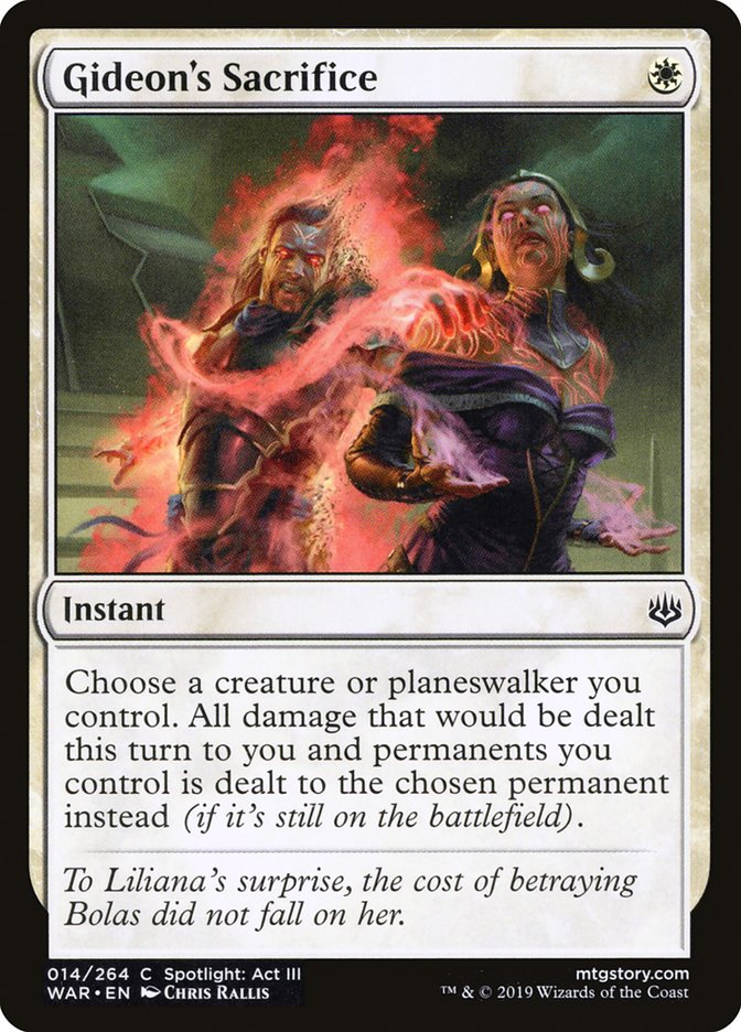 Gideon's Sacrifice [War of the Spark] | Local Legends