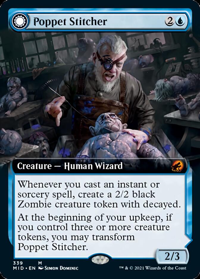 Poppet Stitcher // Poppet Factory (Extended Art) [Innistrad: Midnight Hunt] | Local Legends
