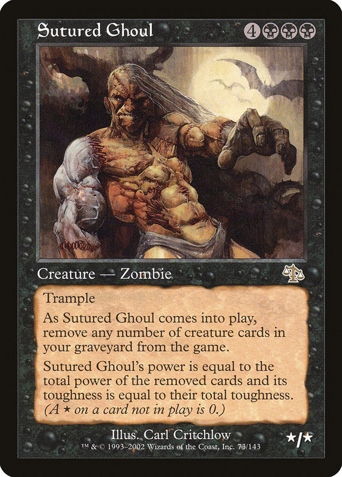Sutured Ghoul [Judgment] | Local Legends