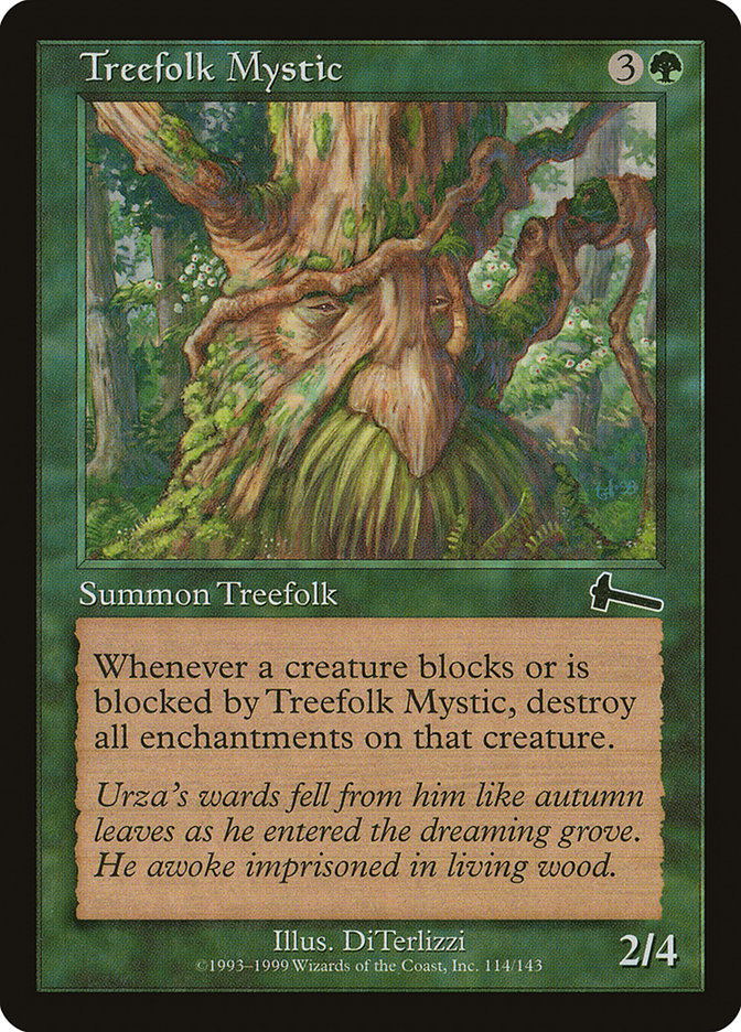 Treefolk Mystic [Urza's Legacy] | Golgari Games