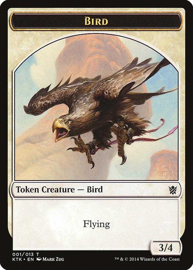 Bird Token [Khans of Tarkir Tokens] | Local Legends