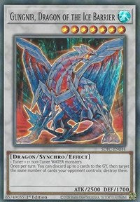 Gungnir, Dragon of the Ice Barrier [SDFC-EN044] Super Rare | Golgari Games