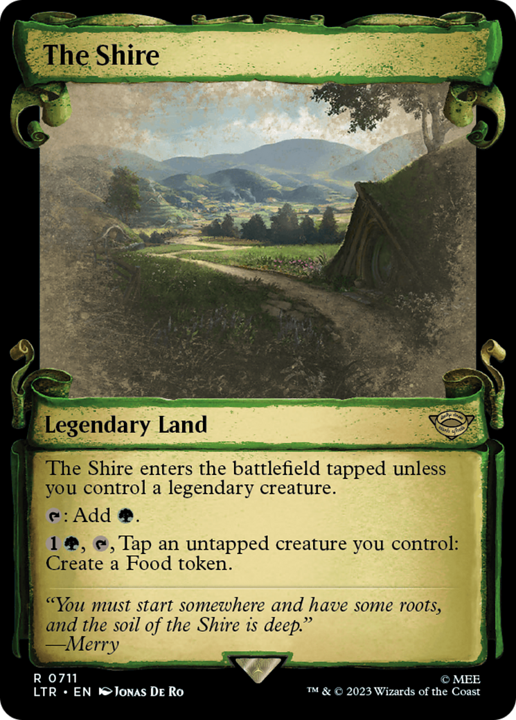 The Shire [The Lord of the Rings: Tales of Middle-Earth Showcase Scrolls] | Golgari Games