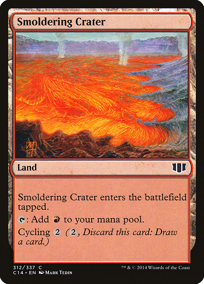 Smoldering Crater [Commander 2014] | Golgari Games