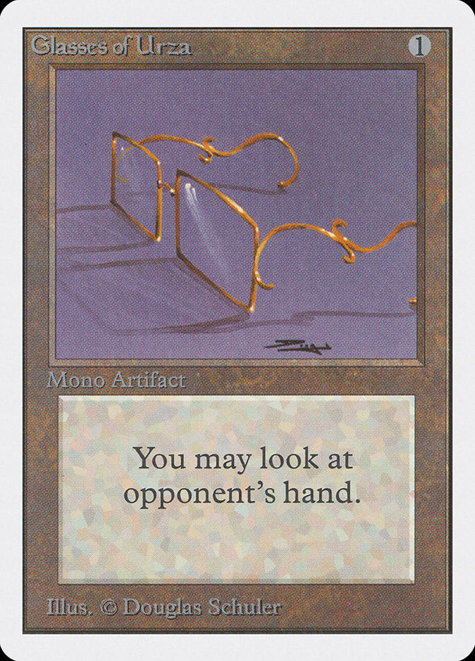 Glasses of Urza [Unlimited Edition] | Golgari Games