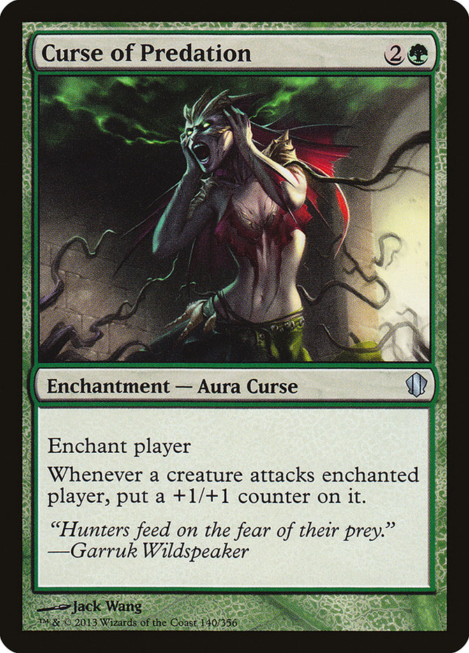 Curse of Predation [Commander 2013] | Golgari Games