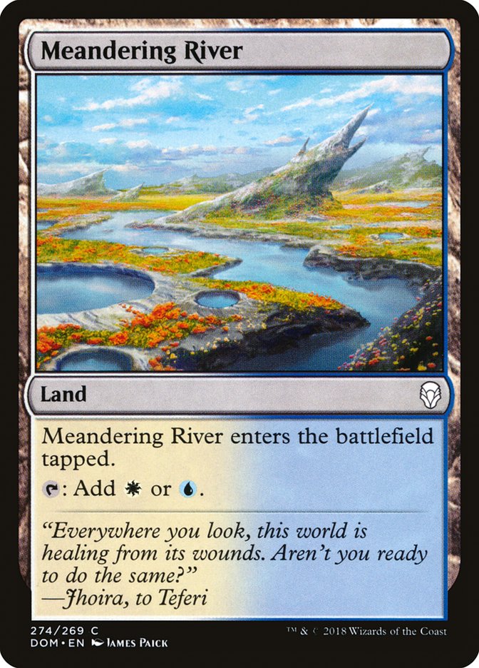 Meandering River [Dominaria] | Local Legends