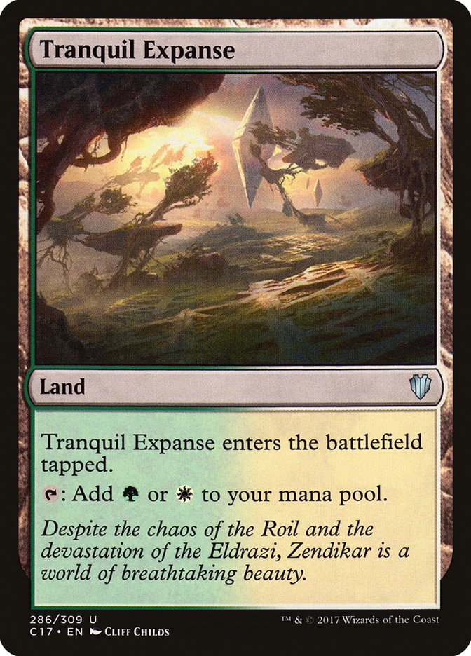 Tranquil Expanse [Commander 2017] | Golgari Games