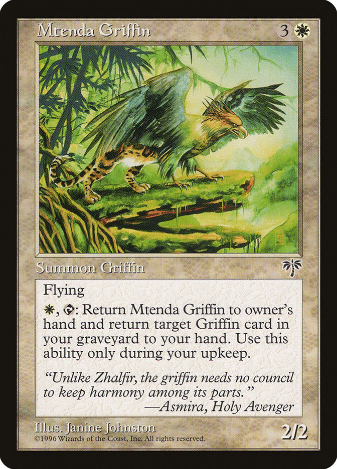 Mtenda Griffin [Mirage] | Local Legends