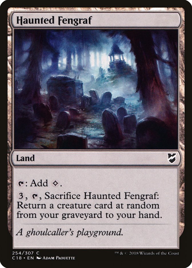 Haunted Fengraf [Commander 2018] | Local Legends
