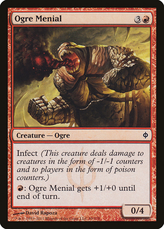 Ogre Menial [New Phyrexia] | Golgari Games