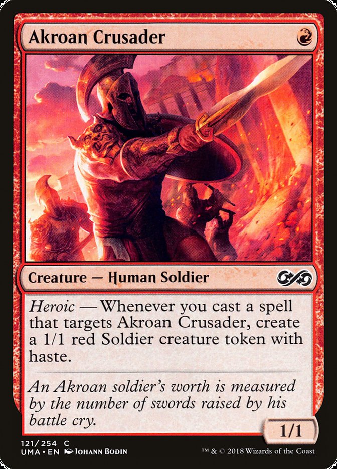 Akroan Crusader [Ultimate Masters] | Golgari Games