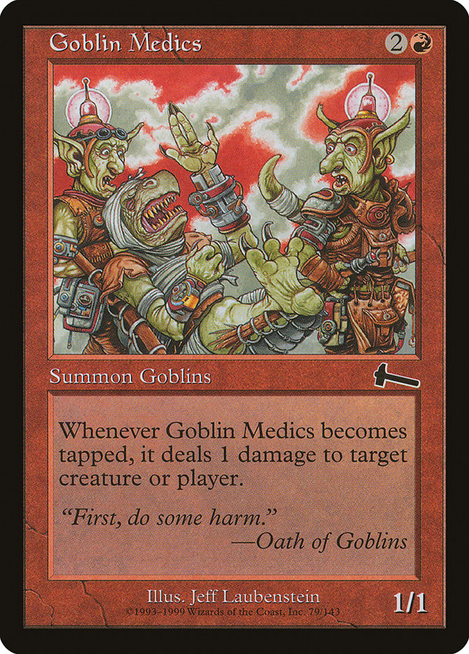 Goblin Medics [Urza's Legacy] | Golgari Games