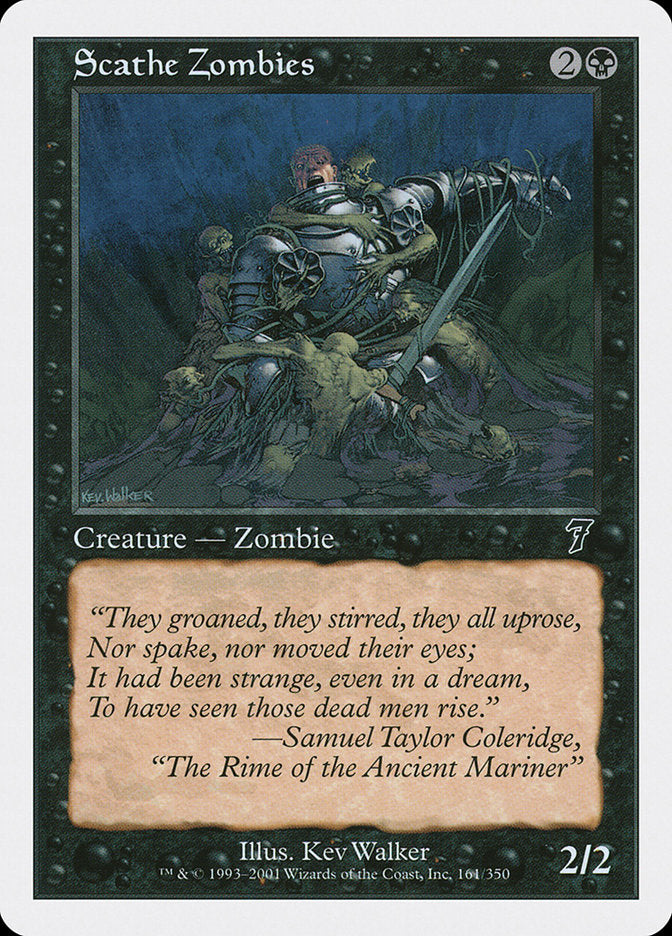 Scathe Zombies [Seventh Edition] | Golgari Games