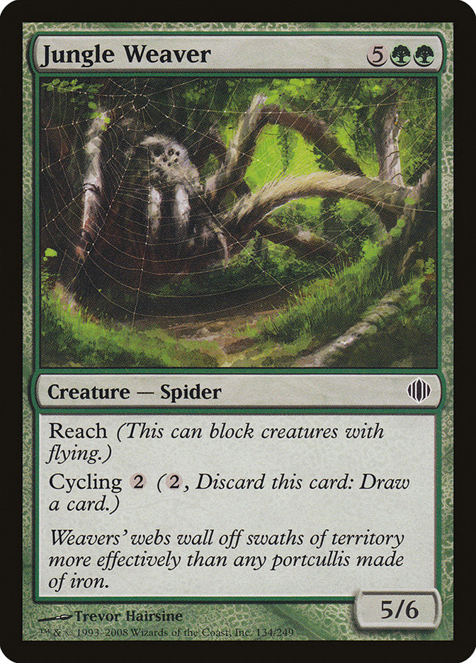 Jungle Weaver [Shards of Alara] | Golgari Games