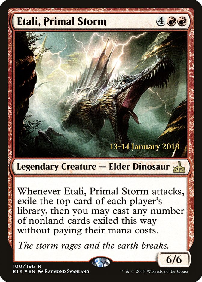 Etali, Primal Storm [Rivals of Ixalan Prerelease Promos] | Local Legends