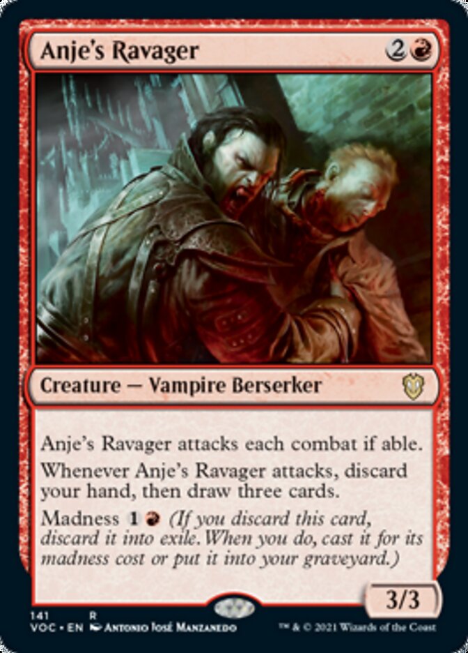 Anje's Ravager [Innistrad: Crimson Vow Commander] | Golgari Games