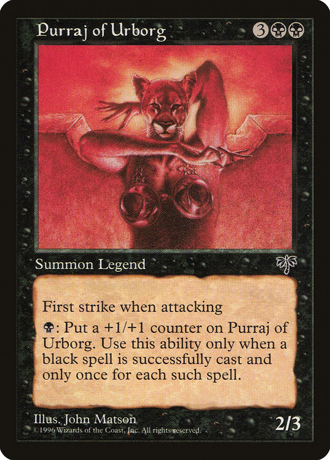 Purraj of Urborg [Mirage] | Local Legends