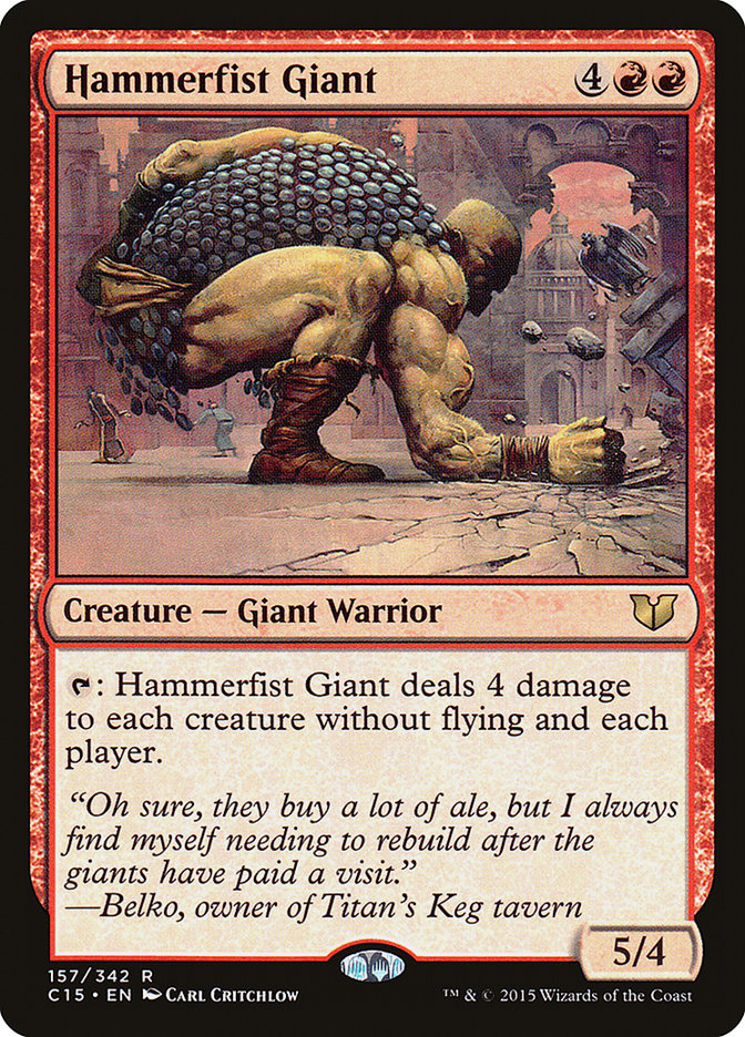 Hammerfist Giant [Commander 2015] | Golgari Games