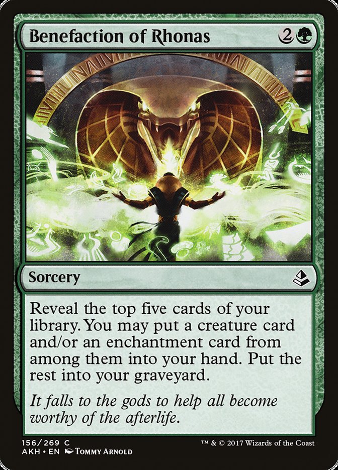 Benefaction of Rhonas [Amonkhet] | Golgari Games