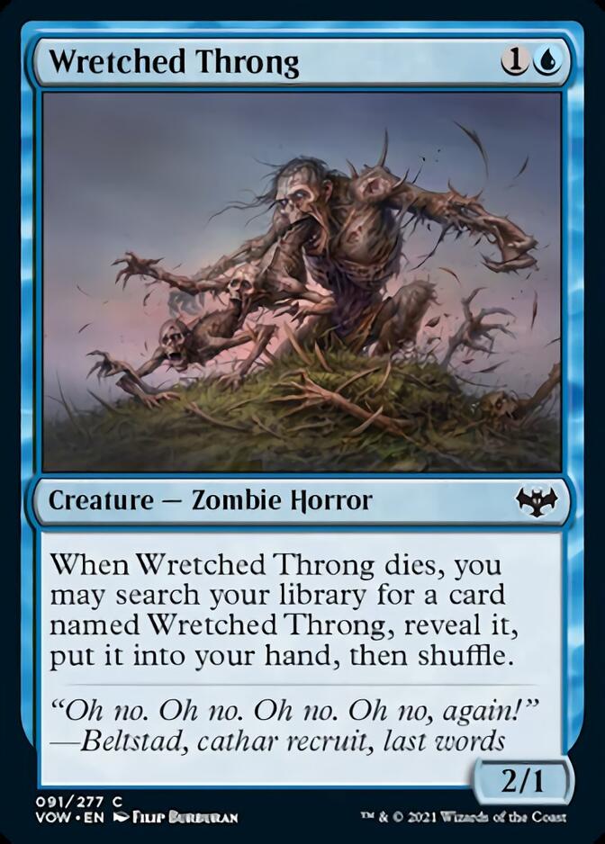 Wretched Throng [Innistrad: Crimson Vow] | Golgari Games