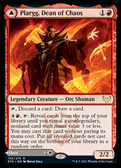 Plargg, Dean of Chaos // Augusta, Dean of Order [Strixhaven: School of Mages] | Golgari Games