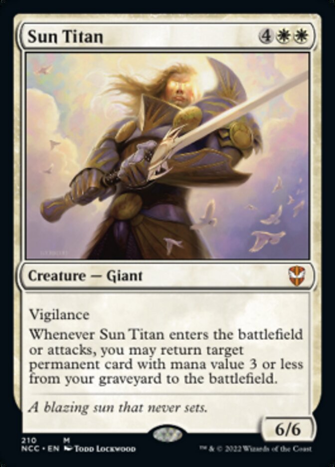 Sun Titan [Streets of New Capenna Commander] | Local Legends