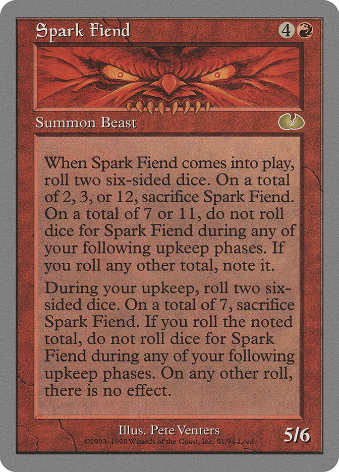 Spark Fiend [Unglued] | Golgari Games