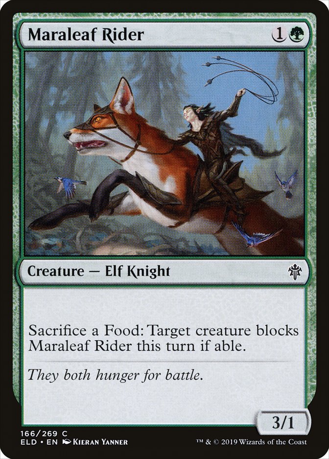 Maraleaf Rider [Throne of Eldraine] | Local Legends