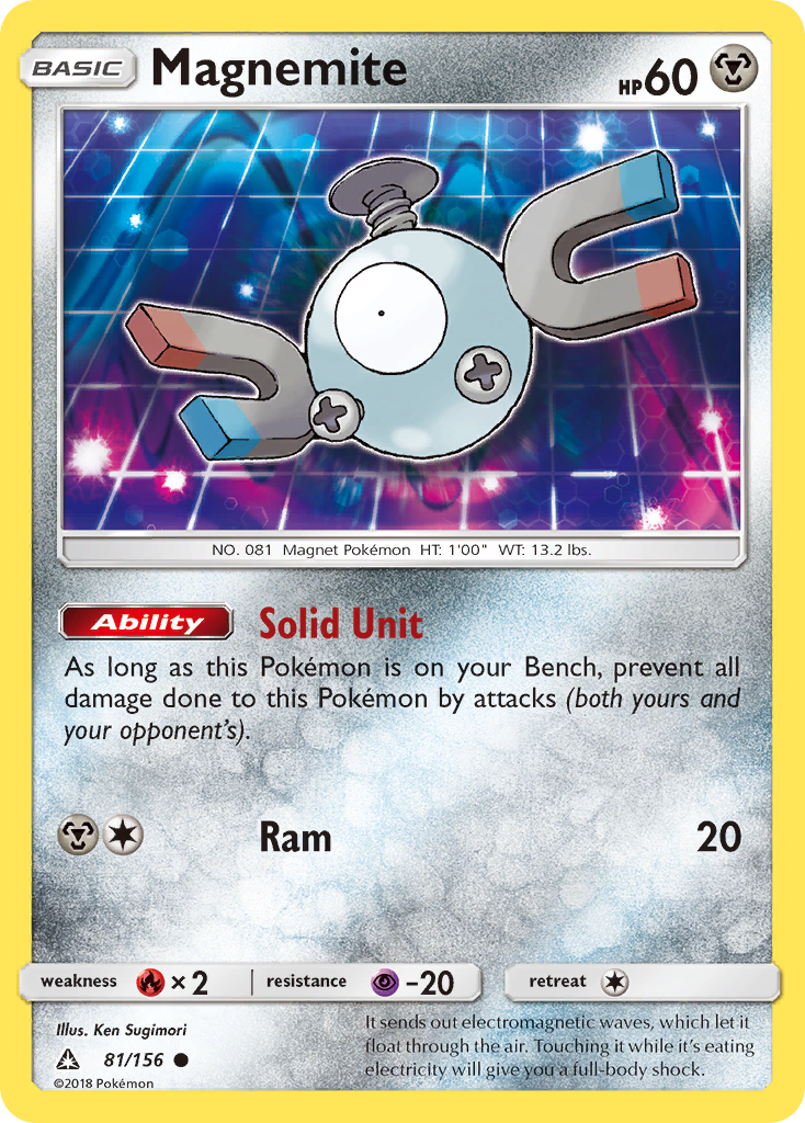 Magnemite (81/156) [Sun & Moon: Ultra Prism] | Golgari Games