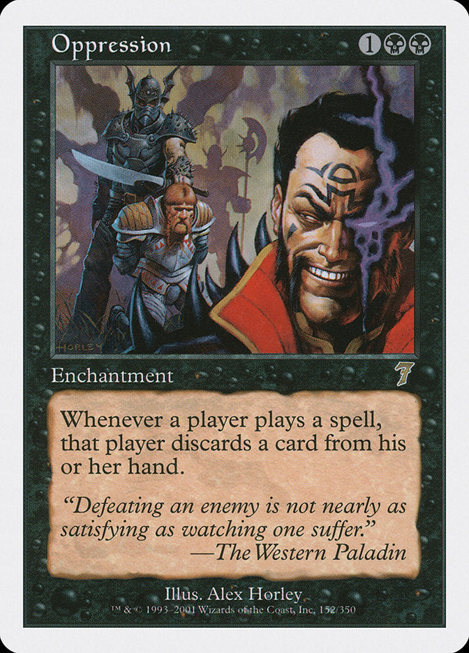Oppression [Seventh Edition] | Local Legends