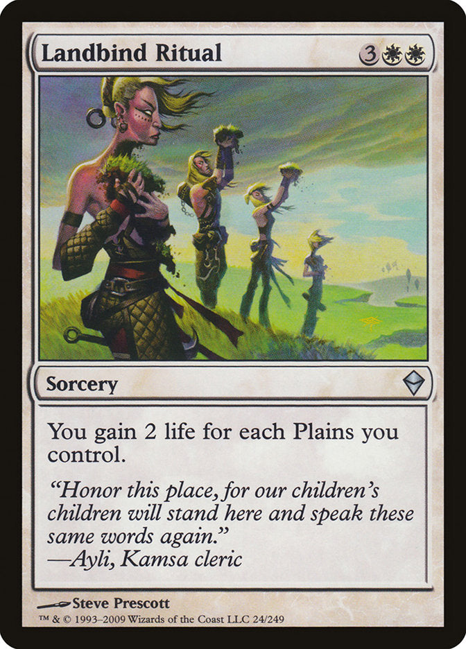 Landbind Ritual [Zendikar] | Local Legends