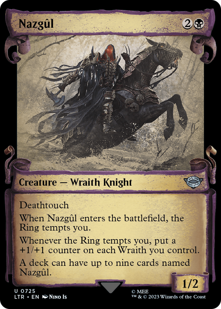 Nazgul (0725) [The Lord of the Rings: Tales of Middle-Earth Showcase Scrolls] | Golgari Games