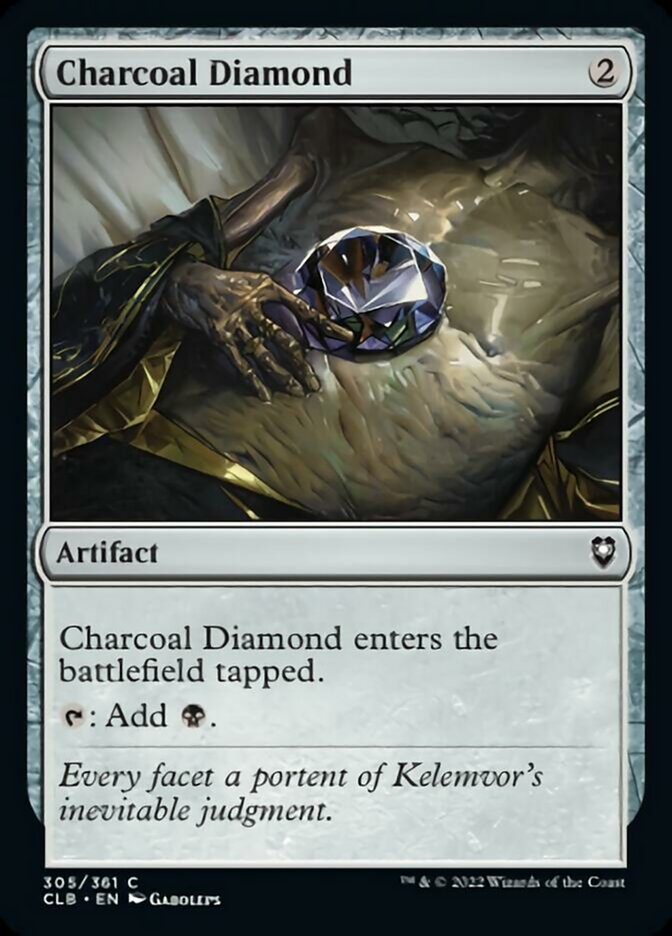 Charcoal Diamond [Commander Legends: Battle for Baldur's Gate] | Golgari Games