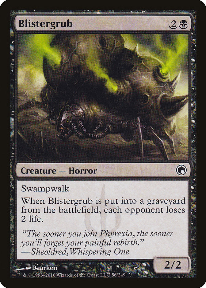 Blistergrub [Scars of Mirrodin] | Golgari Games